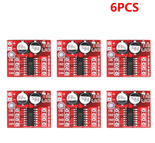 6 Adet MX1508 Dc Motor Sürücü Pwm Kontrollü