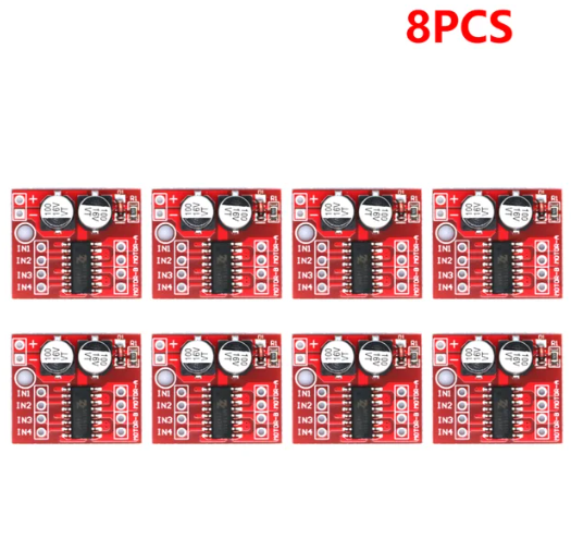 8 Adet MX1508 Dc Motor Sürücü Pwm Kontrollü