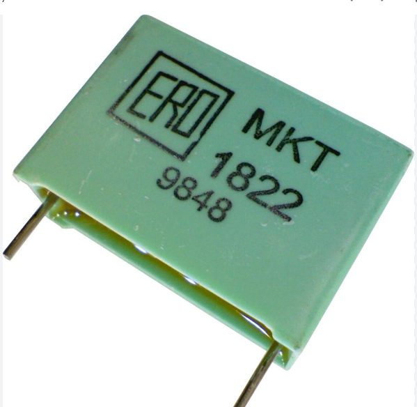 1,0UF 250V%5 (MKT 1.0MF  J 250V  ERO) Polyester Kondansatör 18X8X14mm