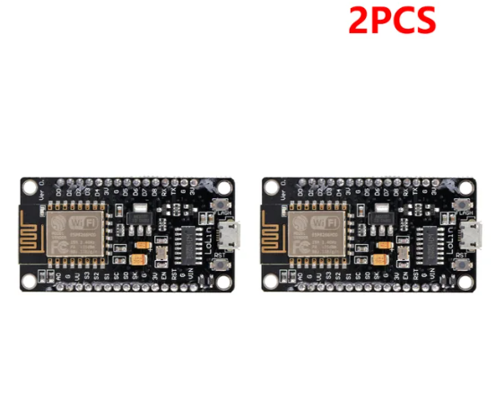 2 adet NodeMCU LoLin ESP8266 Geliştirme Kartı V3 Ch340