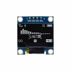 128X64 0.96 OLED EKRAN BEYAZ