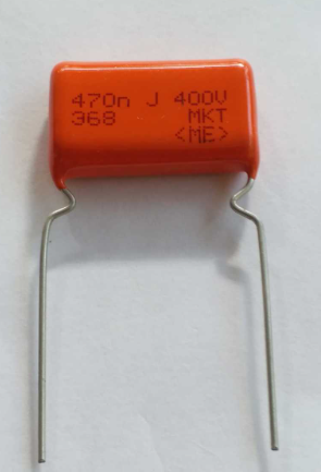 2,7Uf 100v%10 (2M7 K 100VPhilips)25X6X22mm Damla Tipi Polyester Kondansatör