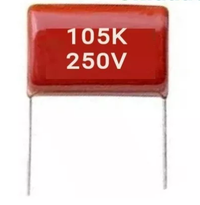 1Uf 250v%10 (105 K  250V)22x6X20mm Damla Tipi Polyester Kondansatör