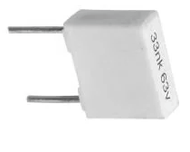 3.3NF 630V %20  (3300  M 630  )  10x4X7mm Polyester Kondansatör