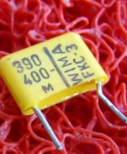 22nf400v %10 (0,022 K 400 wima) Polyester Kondansatör 18x7x14mm