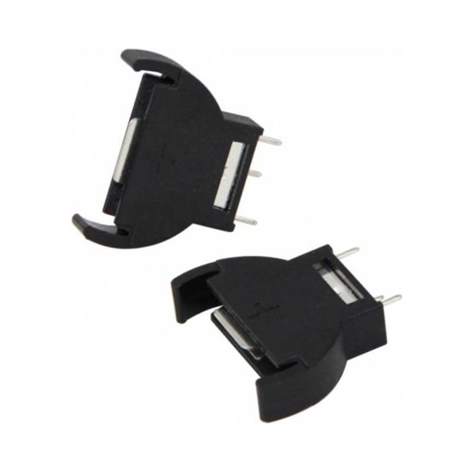 2032 DİK CR2032 PİL YUVASI DİKEY 180 Derece