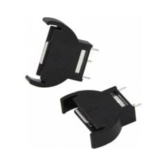 2032 DİK CR2032 PİL YUVASI DİKEY 180 Derece