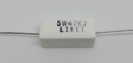 47K 5W Taş Direnç Axial   5adet