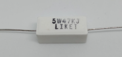 47K 5W Taş Direnç Axial   5adet