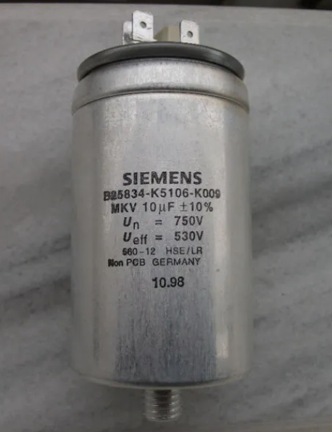 10uF 750V MKV (B25834-K5106-K009)