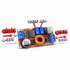 XL4015 DC-DC 5A Akım ve Voltaj Ayarlı Step Down Modül