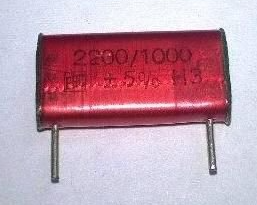 1,8NF 400V %10 ( 1800PF K 400 ERO ) 14X3X10mm Stroflex Kondansatör