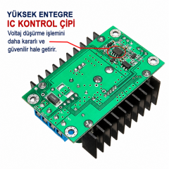 300W 10A DC-DC Voltaj Düşürücü Modül