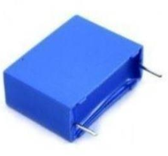 100NF 250VAC X2 %20 ( 0,1  M 250VAC X2) 25X8X22mm Polyester Kondansatör
