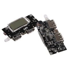 Çift USB Girişli 5V 2.1A Powerbank 18650 Pil Şarj Kartı