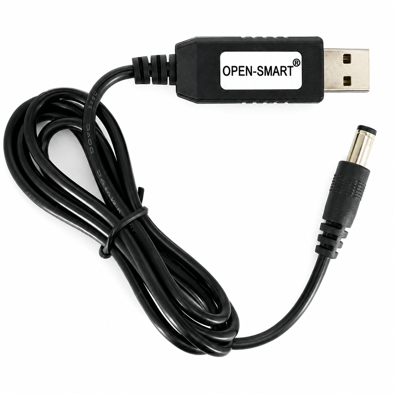 USB-Barrel Jack Voltaj Yükseltici (Giriş 5V, Çıkış 12V)