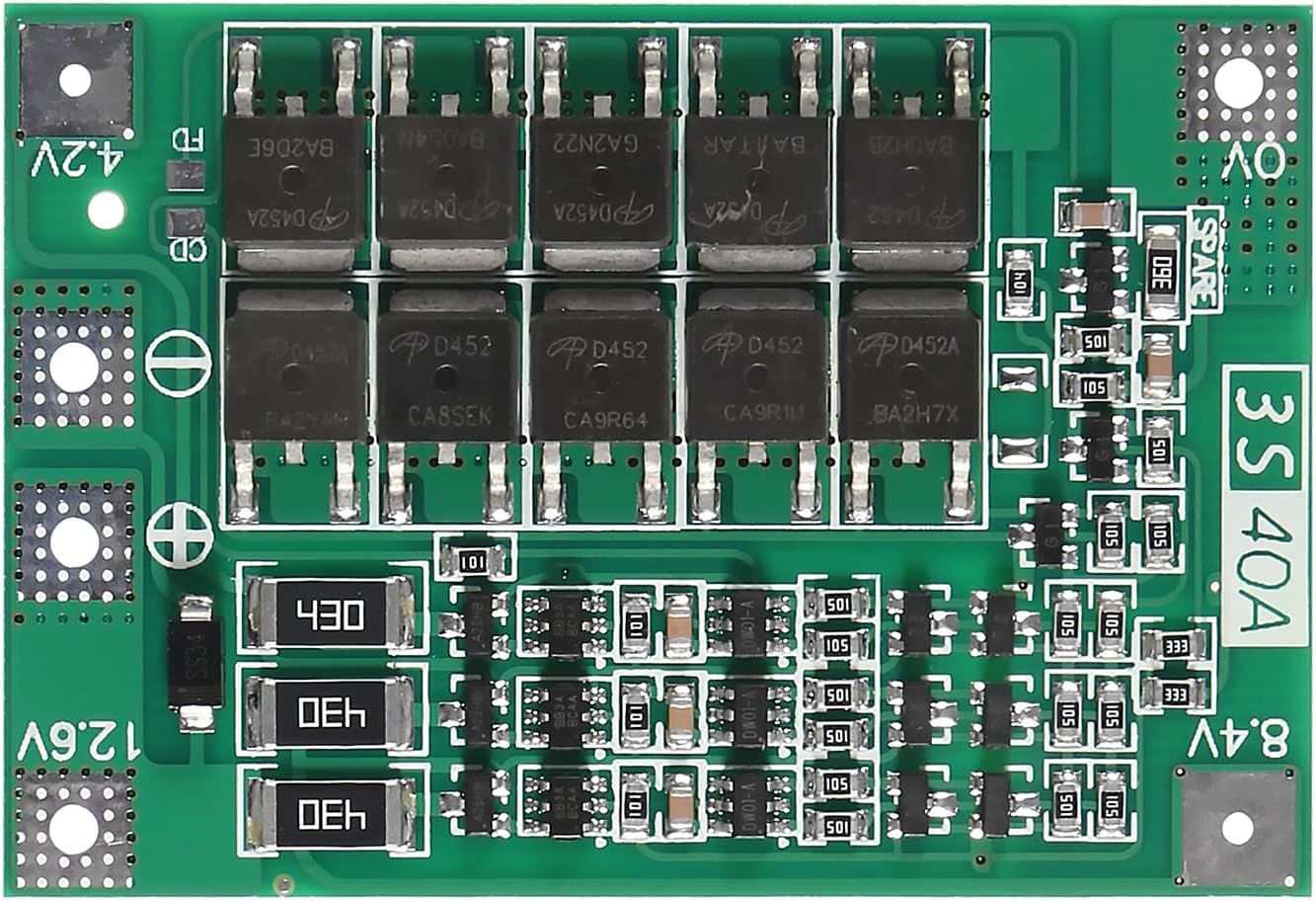 3S 40A BMS Balans Kartı Lityum Li-ion Li-Po Pil Şarj ve Koruma Devresi