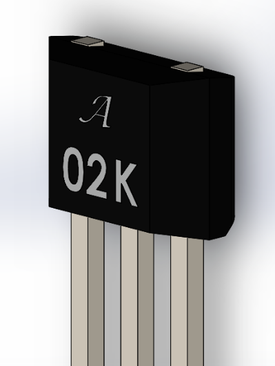 A1302KUA-T  02K  SENSOR HALL EFFECT  TO92