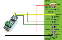 TTL-RS485 Seri Dönüştürücü Kartı (MAX485)