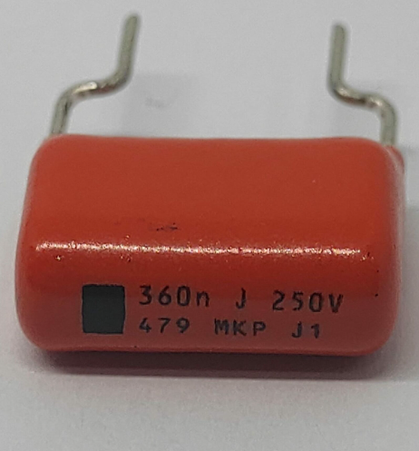 330NF 250V Damla Tipi Polyester Kondansatör %5 RM:15-7.5 MKP