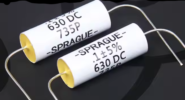 10UF 200Vdc(10MF 200VDC) Axial Polyester Kondansatör (Sprague)