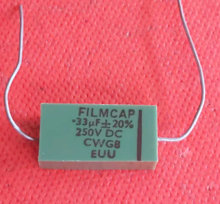 150nF 160V%20 (0.15uF M 160V)  Axial (Aksiyel) Polyester Kondansatör