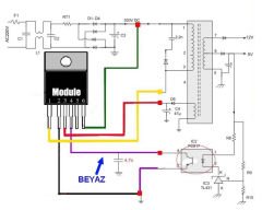 CA-888 LCD Power Modül