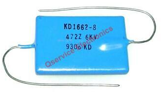 470NF 400V  (0.47mF   400 ) Axial Polyester Kondansatör  X22mm