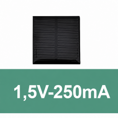1.5V / 250mA Güneş Pili (52x52mm)