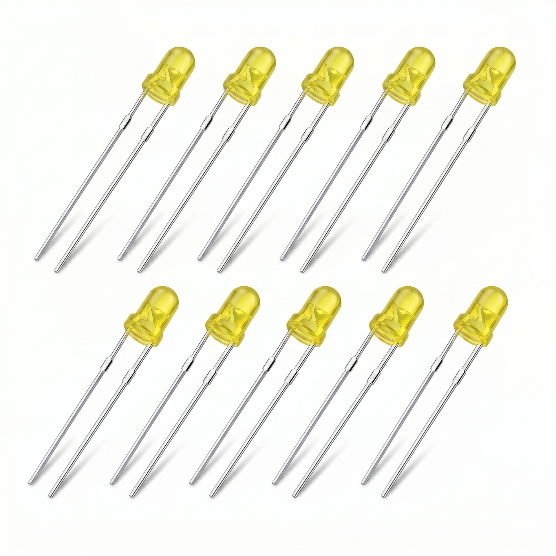 3mm Sarı Diyot LED 10 Adet