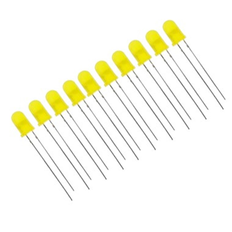 5mm Sarı Diyot LED (10 Adet)