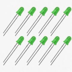 5mm Yeşil Diyot LED (10 Adet)