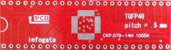 TQFP-48 > DIP-48 çevirici soket