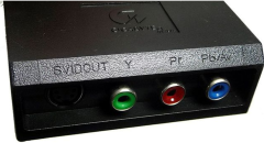 Gigabyte Svideo + Composite Adapter Cable p/n 12CF1-10S011-01R