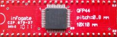 TQFP-44 > DIP-44 çevirici soket