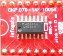 SOIC-8/14/16 > DIP-16 çevirici soket