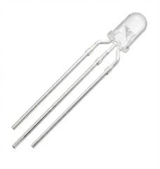 3mm Kırmızı /Yeşil LED 3Pin Ortak Katot