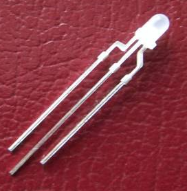 3mm Kırmızı /Yeşil LED 3Pin Ortak anot