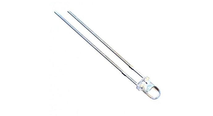 3mm Şeffaf Kırmızı Diyot LED (10 Adet)