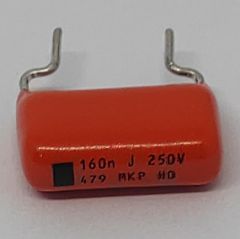 100NF 250V (2J104) %5 RM 22  Damla Tipi Polyester Kondansatör